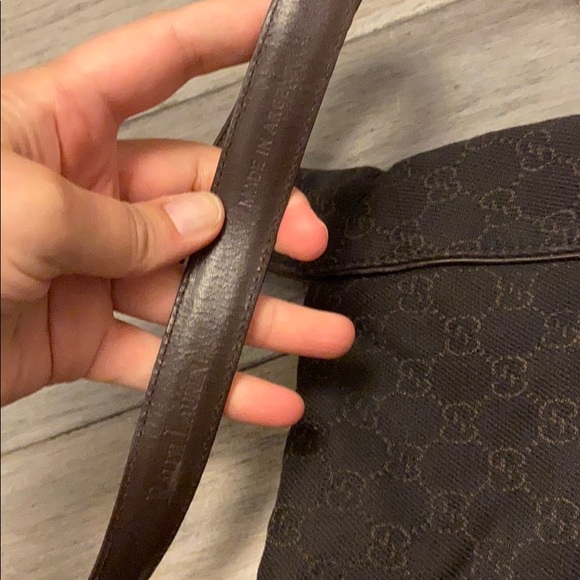 Authentic vintage Gucci jockey style 101333 bag